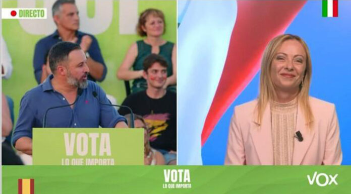Meloni e Vox