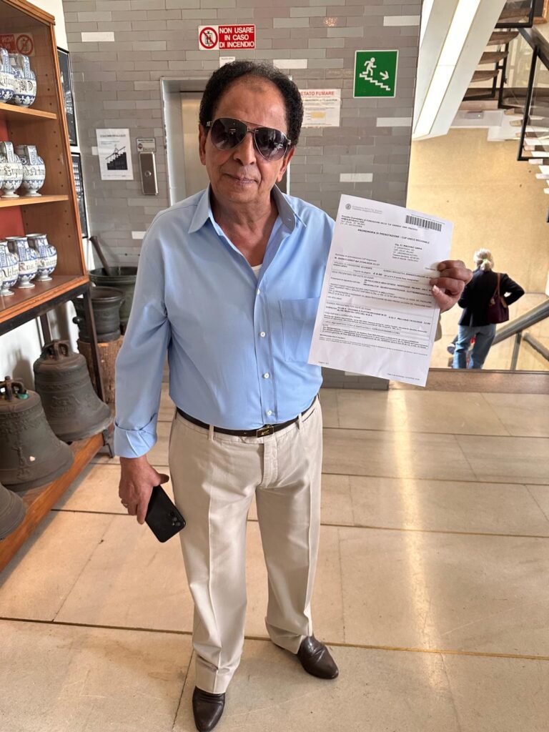 Samir soddisfatto con la nuova prenotazione